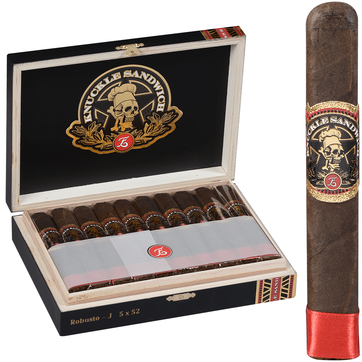 Kuckle Sandwich Robusto Maduro 20 Ct. Box 5.63X46