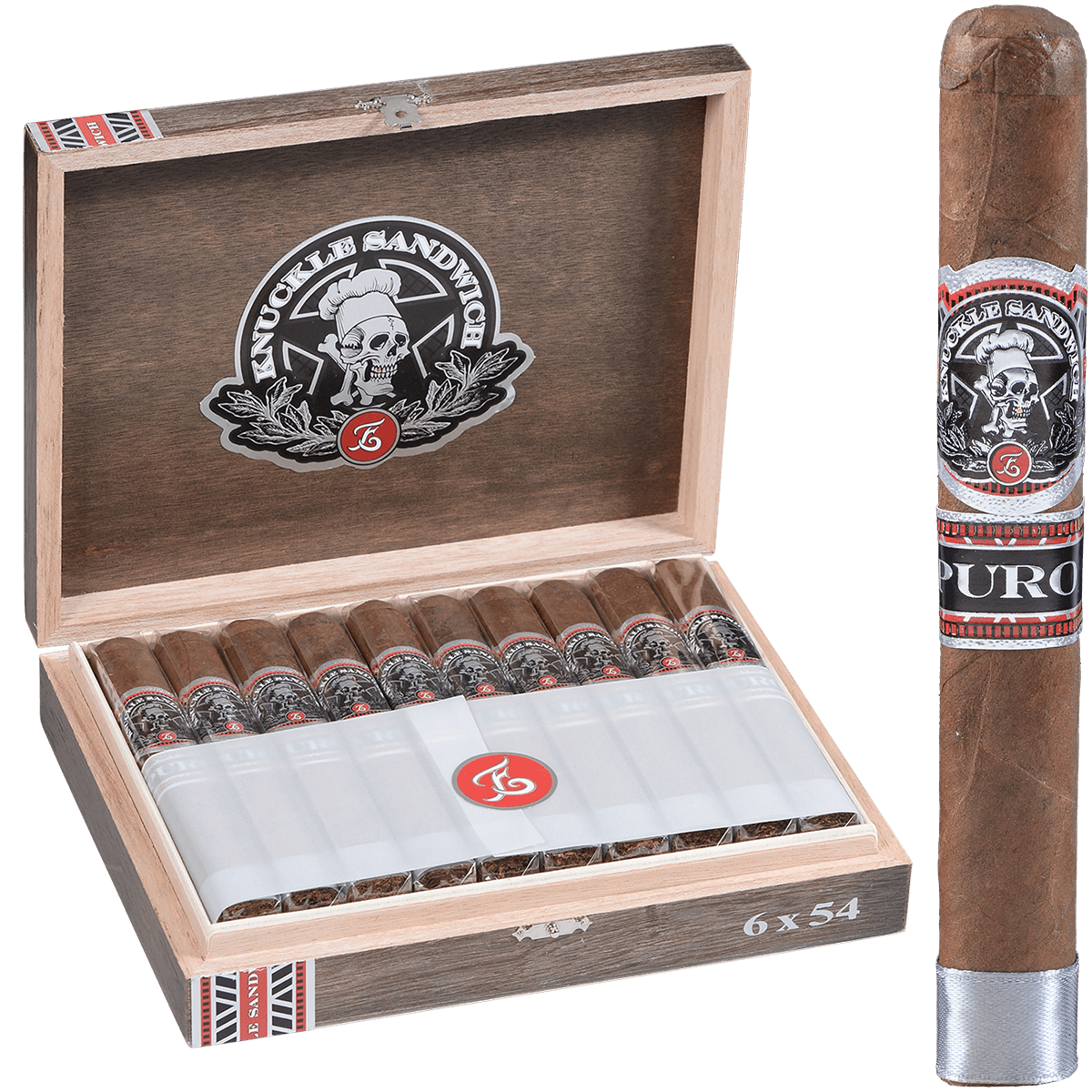 Knuckle Sandwich Toro Puro Nicaragua 20 Ct. Box 6.00X54