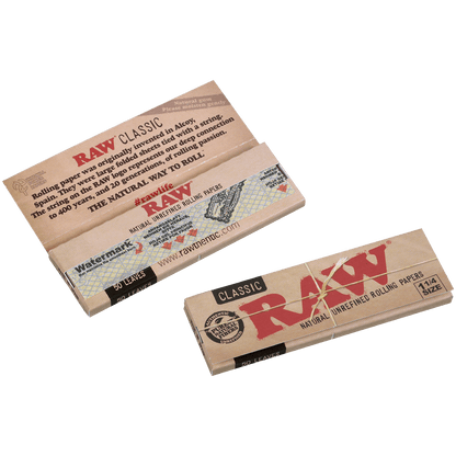 Papers Raw Classic 1 1/4" 24/50 Ct. Box