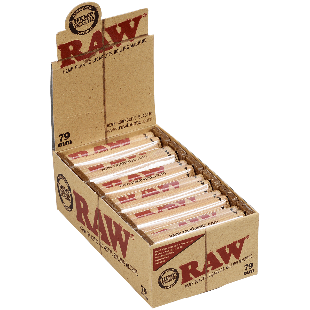 Rolling Machines Cigarette Raw 79Mm 12 Ct. Box Display