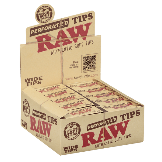Filter Tips Raw Wide Perforated Paper 25 Mm 50/50 Ct. Ct. Box