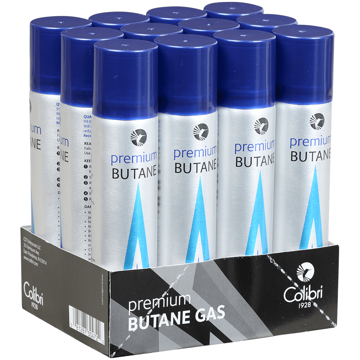 Butane Colibri 3.04 Oz (90Ml) 12 Ct.