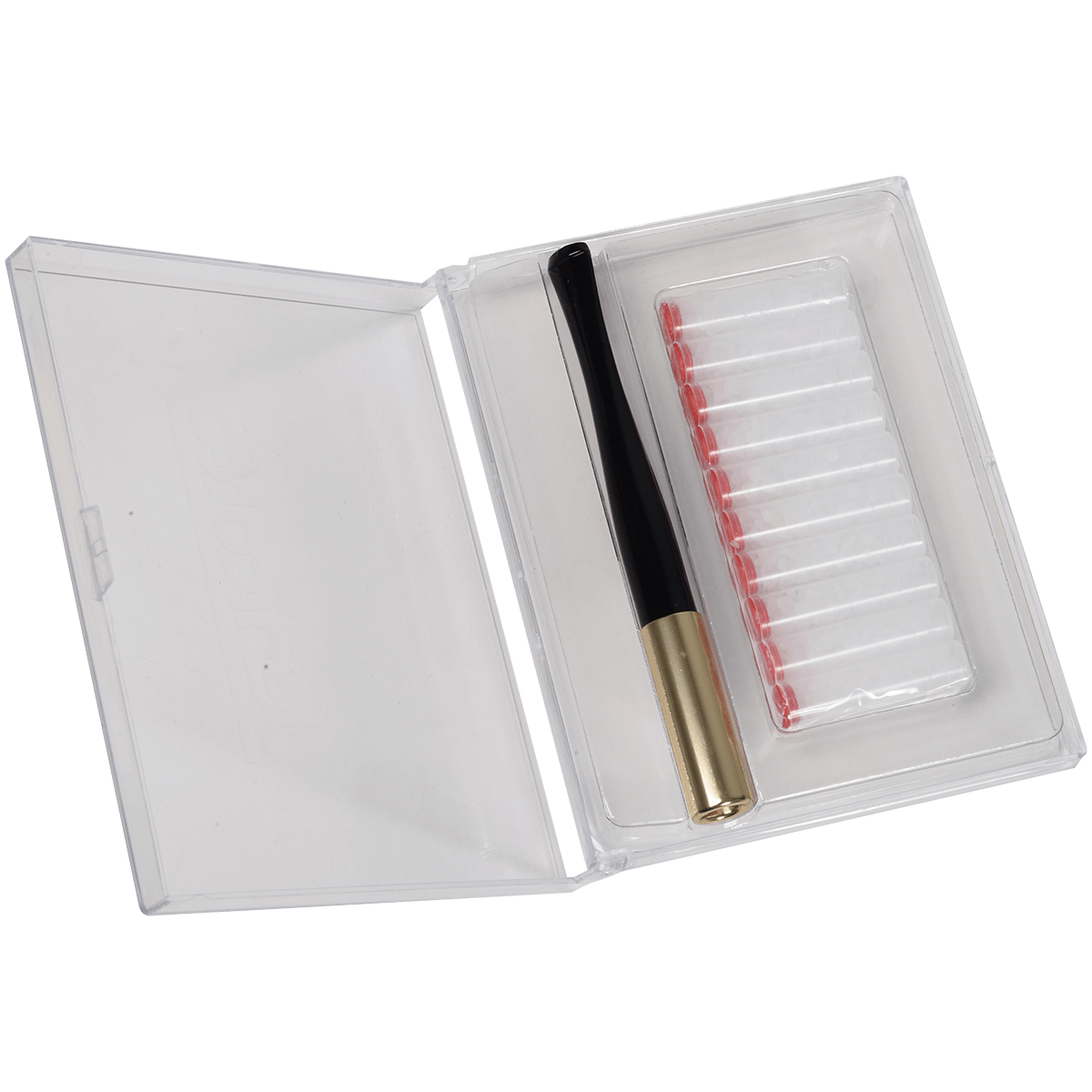 Denicotea Cigarette Holder W Filter Long Black W Gold Tip (Ldn1133Pb)
