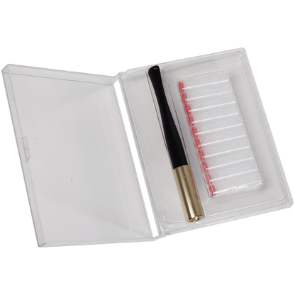 Denicotea Cigarette Holder W Filter Long Black W Gold Tip (Ldn1133Pb)