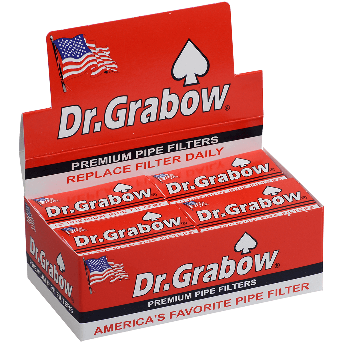 Pipe Filters Dr. Grabow 6Mm X 2 1 4" 12 10 Ct. Counter Tray