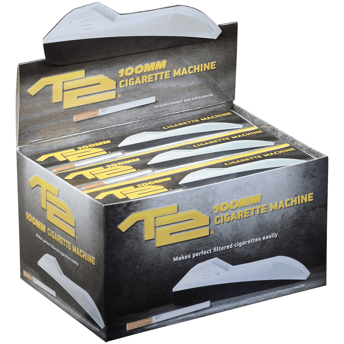 Injector Top T2 Chrome Handheld 100Mm 6 Ct. Box