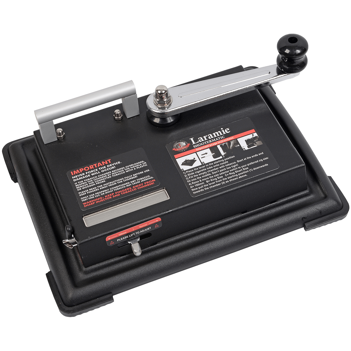 Injector Laramie Shoot-O-Matic Black Metal Makes 75 85 & 100Mm