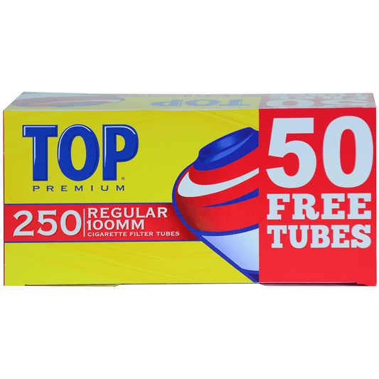 Cigarette Filter Tubes Top 100Mm Regular Bonus 250 Ct. Box