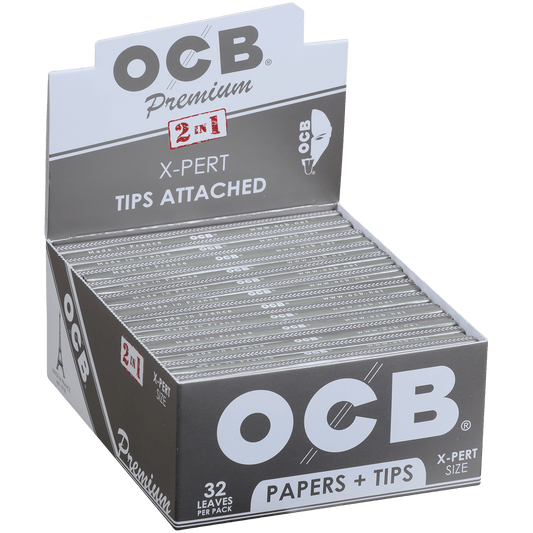 Papers Ocb Premium X-Pert Size Plus Tip 24/32 Ct. Box