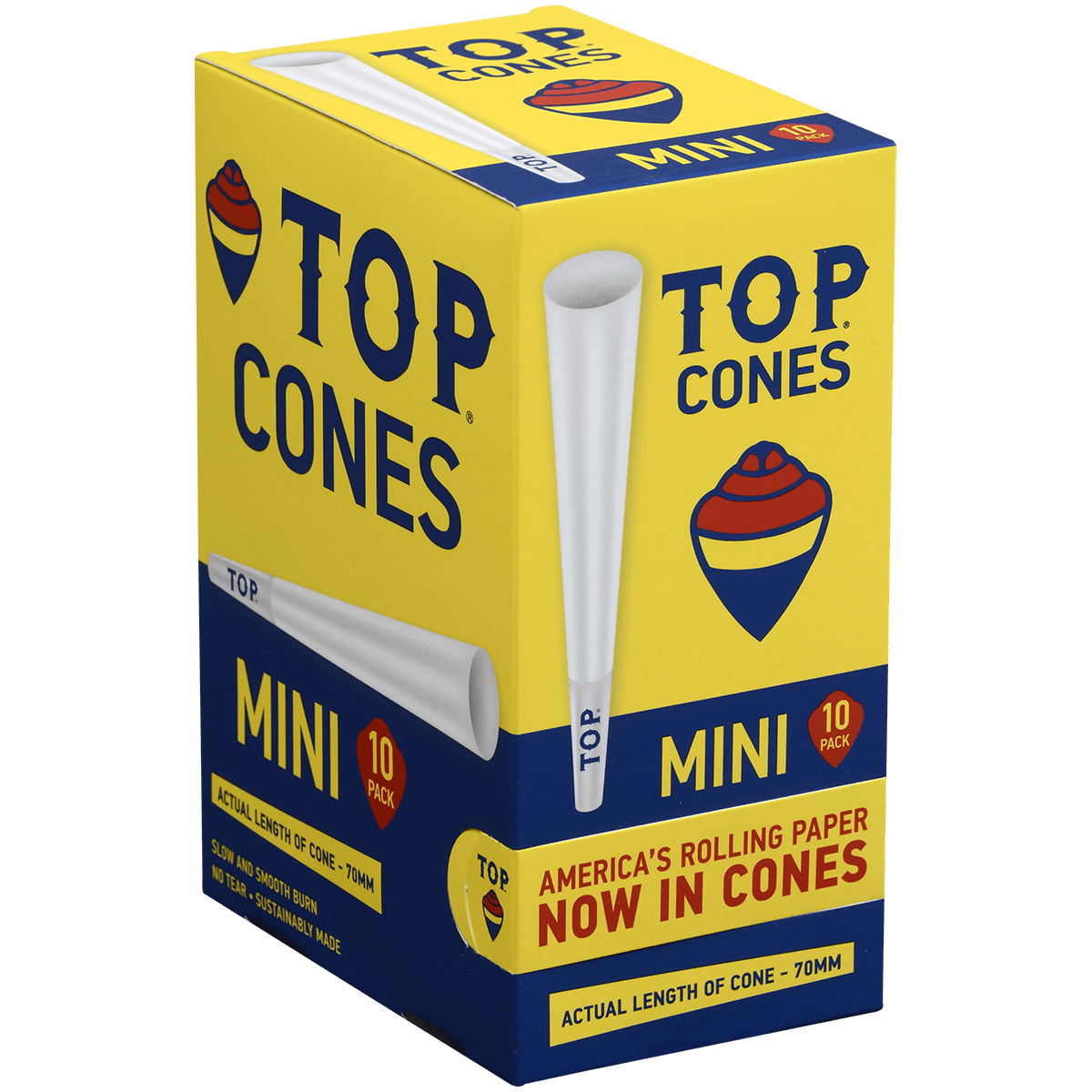 **CONES TOP MINI SIZE 24/10 CT DISPLAY