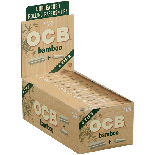 Papers Ocb Bamboo 1 1/4 24/40 Ct Box