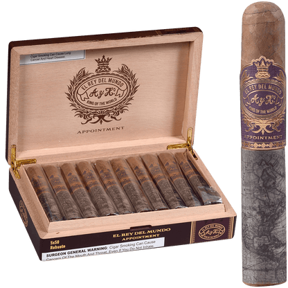 El Rey Del Mundo Appointment Robusto 20 Ct. Box 5.00X50
