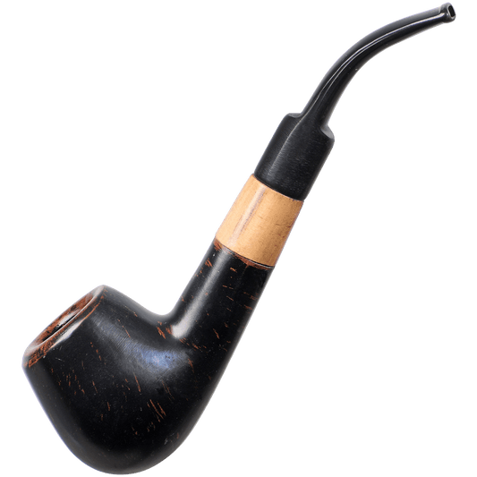 Pipes Wood Green Planet Black Grain Curved