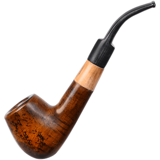Pipes Wood Green Planet Tan Grain Curved
