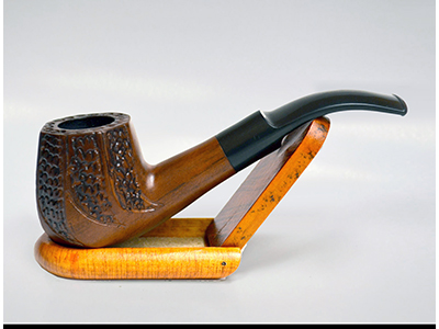 Pipes Wood Green Planet Octagon Brown Curved