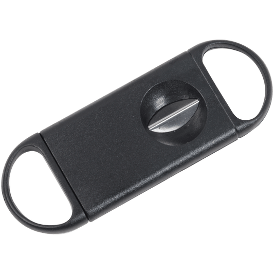 Guardsman Cigar Cutter Large Ring Gauge Black V-Cut