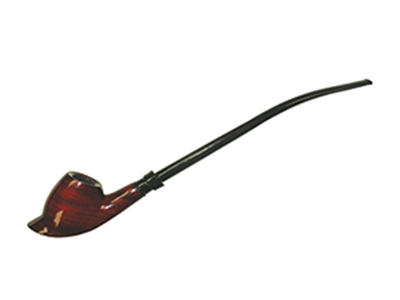 **PIPES WOOD FESS 12.5" ZULU BLACK CHURCHWARDEN LONG