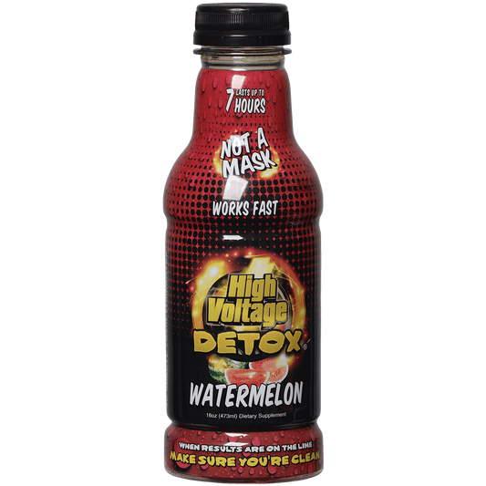 High Voltage 16 Oz. Detox Drink Watermelon  Flavor