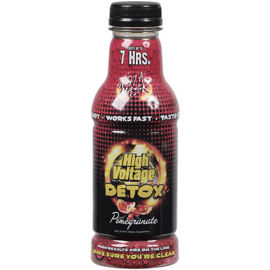 High Voltage 16 Oz. Detox Drink Pomegranate
