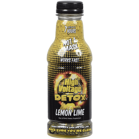 High Voltage 16 Oz. Detox Drink Lemon Lime Flavor