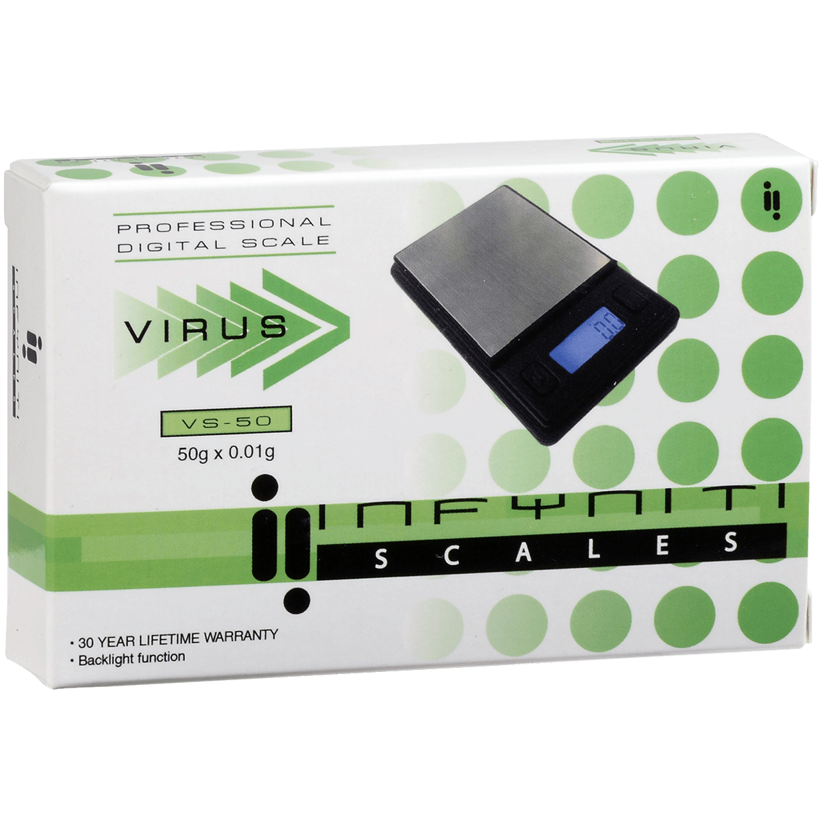 Scales Infyniti Virus 50 Gm Mini Digital Pocket 0.01G - 50G