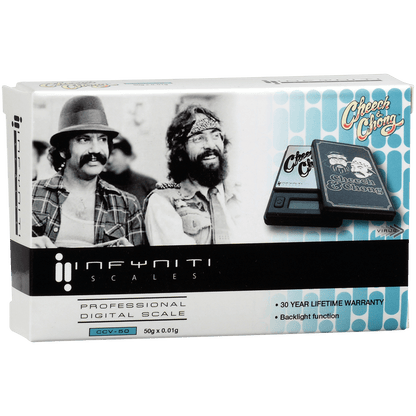 Scales Infyniti Cheech & Chong 50 Gm Mini Digital Pocket .01 Gm-50 Gm