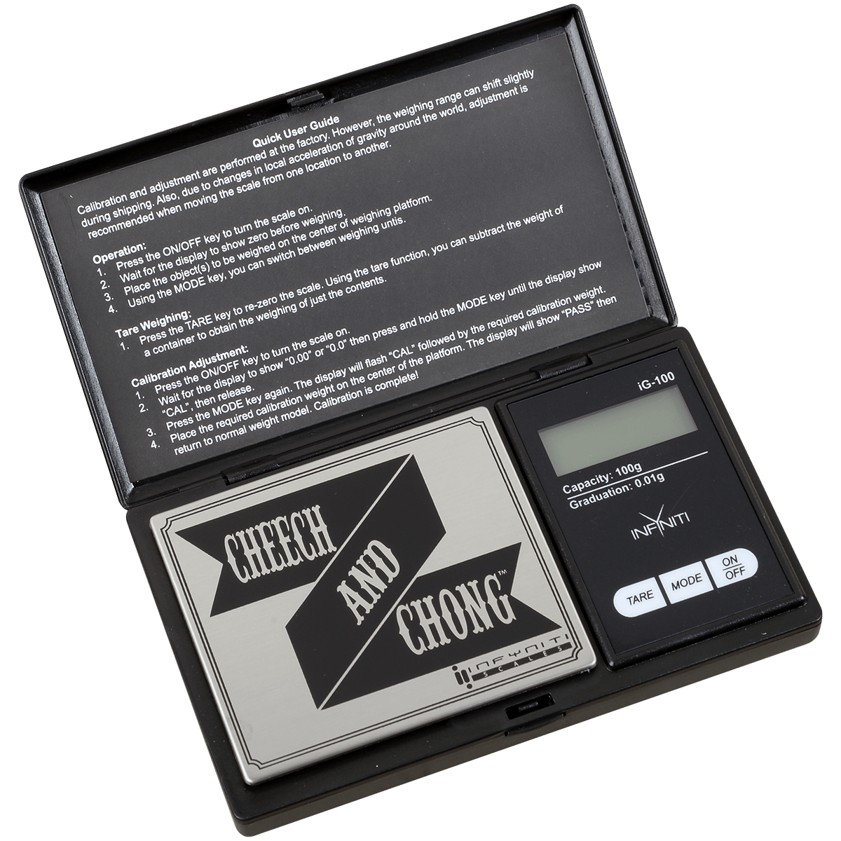 Scales Infyniti Cheech & Chong G-Force 100Gm 0.01G-100G