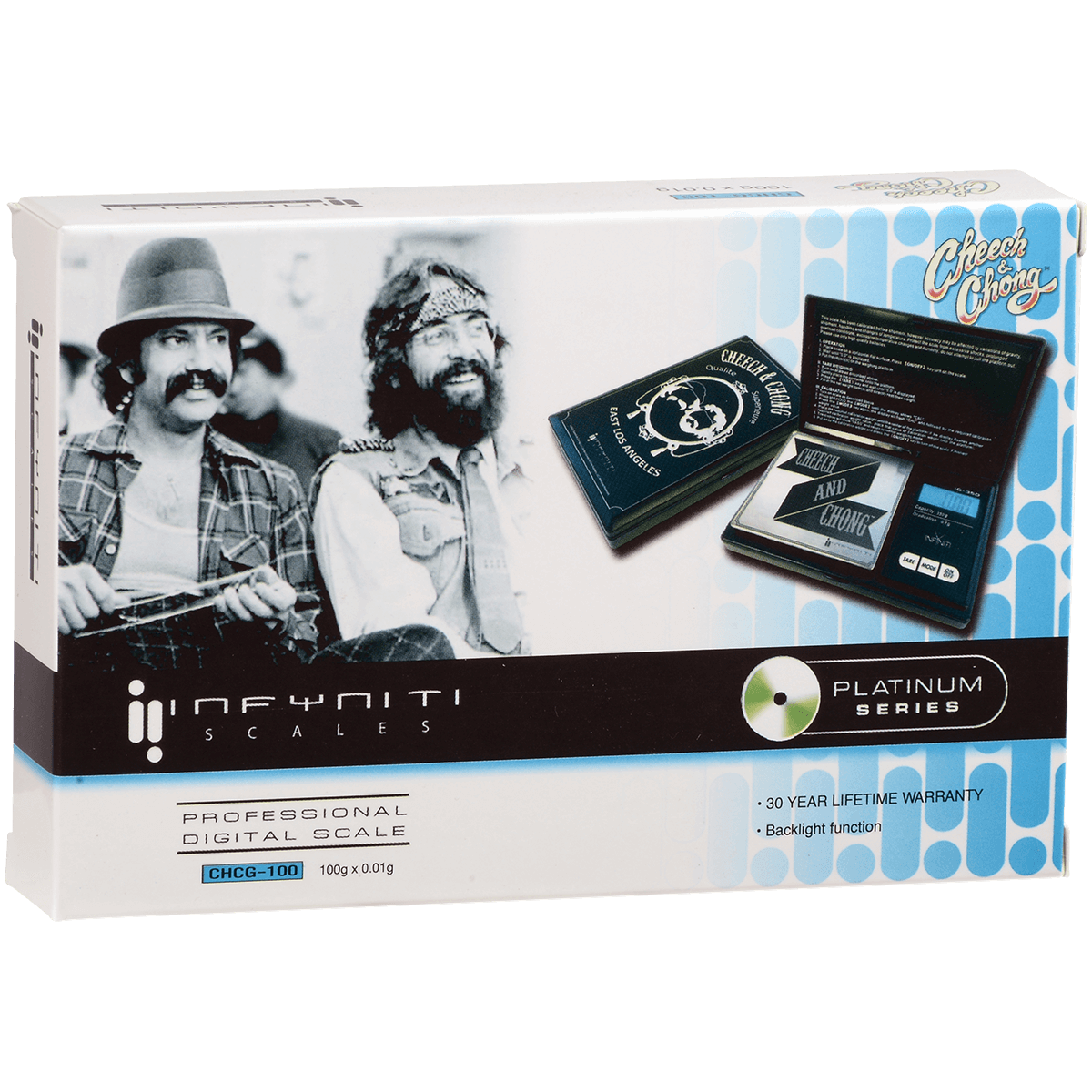 Scales Infyniti Cheech & Chong G-Force 100Gm 0.01G-100G