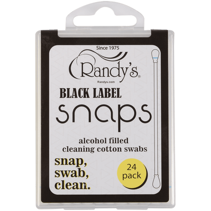 Cleaner Randys Snaps Alcohol Cotton Swabs 12 Ct. Display