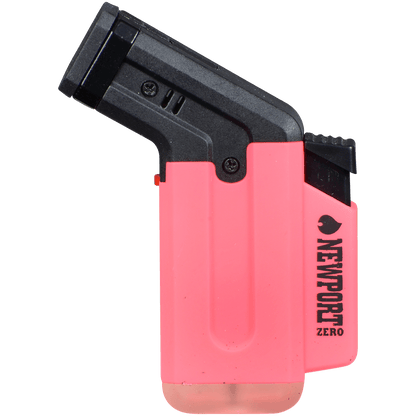 Lighter Newport Zero Small Side Torch 4 Colors Rubber 12 Ct Display