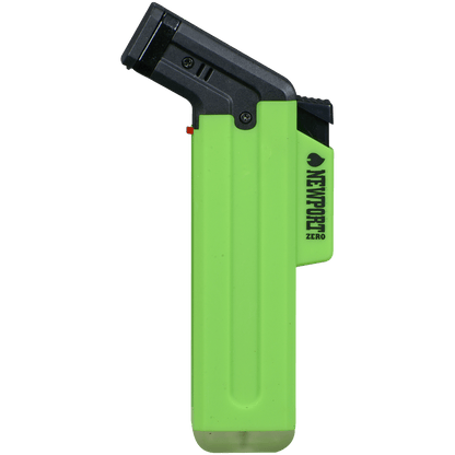 Lighter Newport Zero Medium Side Torch 4 Colors Rubber 12 Ct Display