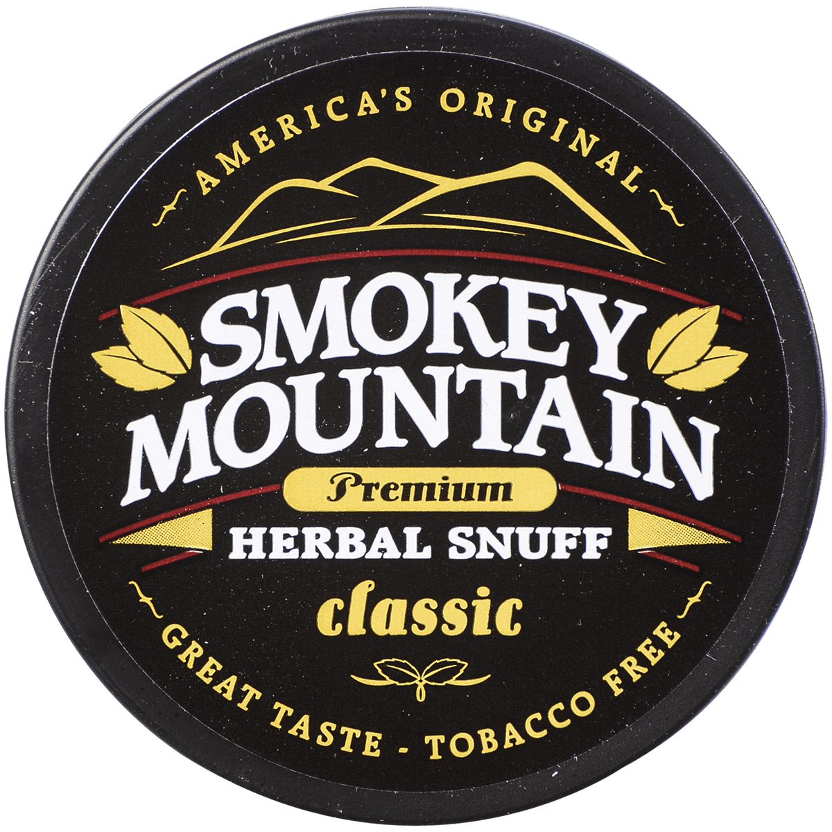 Moist Snuff Non Tobacco Smokey Mountain Classic 10'S 1.20 Oz