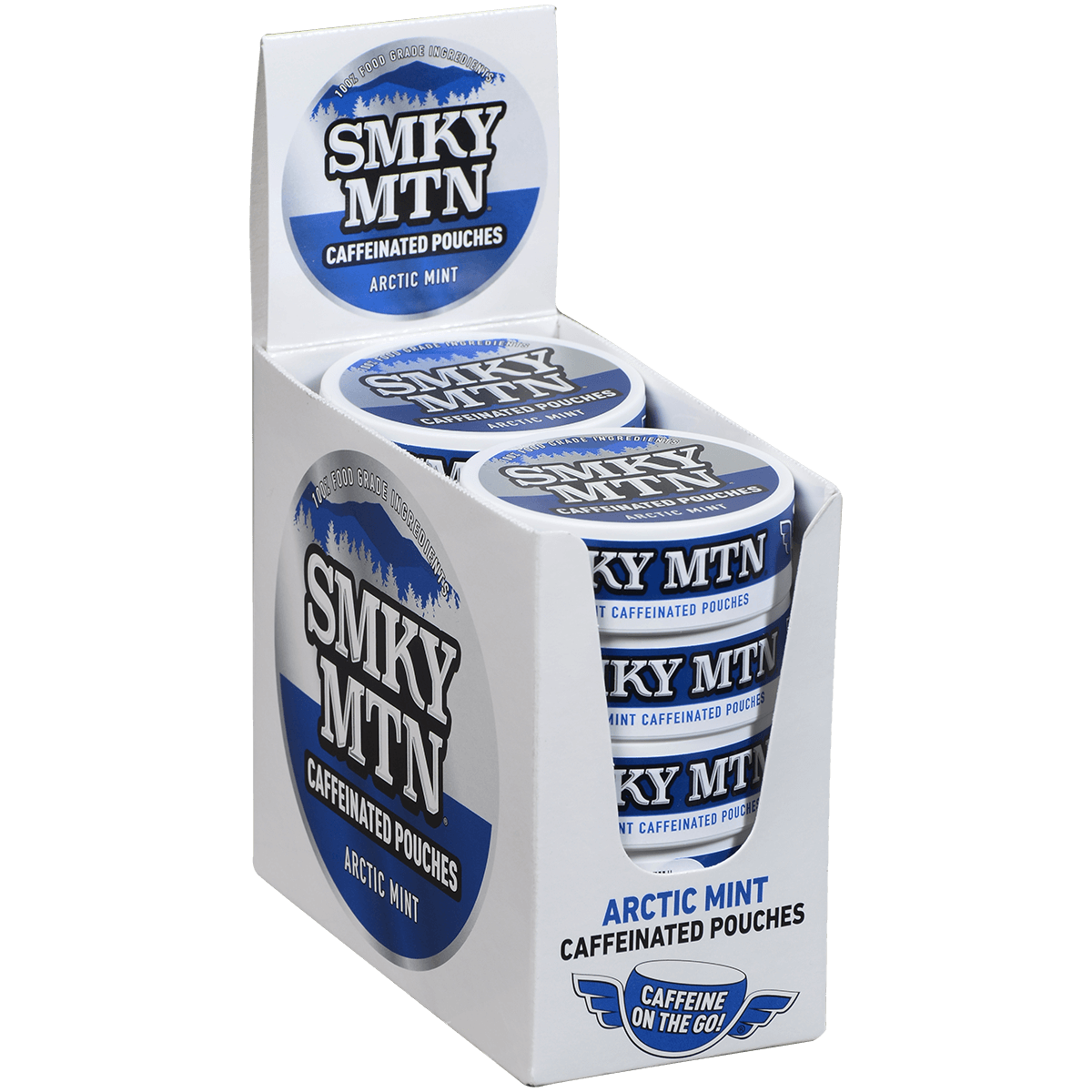 Moist Snuff Non Tobacco Smokey Mountain Arctic Mint Pouches 10'S 0.7 Oz