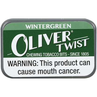 Chew Oliver Twist Wintergreen Chewing Tobacco Bits 6'S .25 Oz