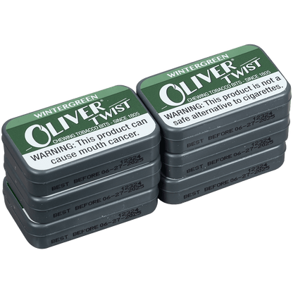 Chew Oliver Twist Wintergreen Chewing Tobacco Bits 6'S .25 Oz