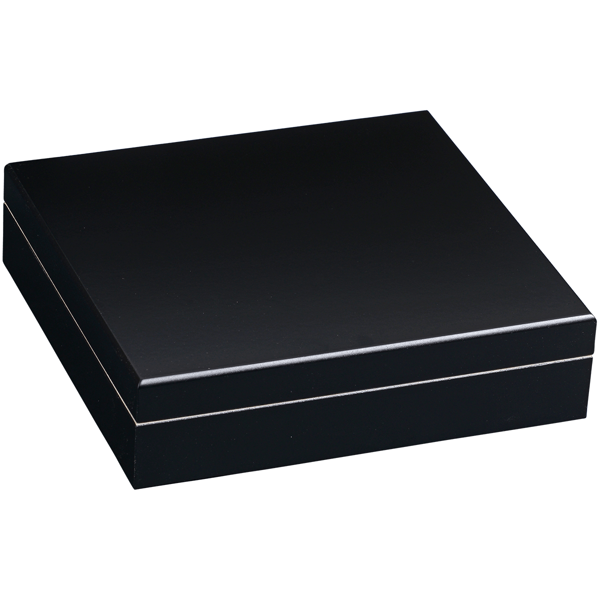 HUMIDOR DESKTOP CHATEAU BLACK 20 CT. 9"X8.5"X2.25"
