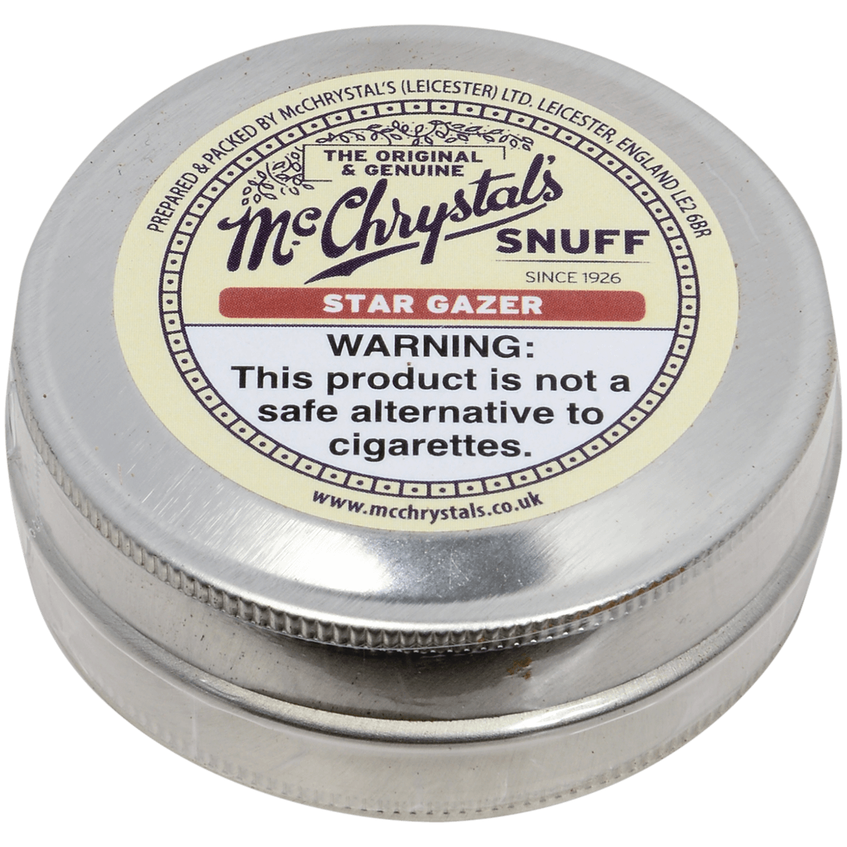 Dry Nasal Snuff Mcchrystal Stargazer Snuff 12'S 8 Grams
