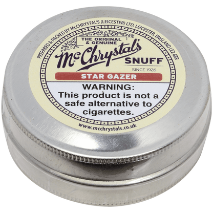 Dry Nasal Snuff Mcchrystal Stargazer Snuff 12'S 8 Grams