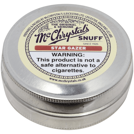 Dry Nasal Snuff Mcchrystal Stargazer Snuff 12'S 8 Grams
