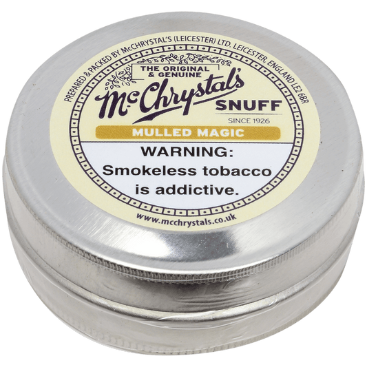Dry Nasal Snuff Mcchrystals Mulled Magic 12'S 8 Grams