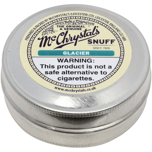 Dry Nasal Snuff Mcchrystals Glacier 12'S 8 Grams