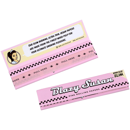 Papers Blazy Susan Pink King Size Slim 50/50 Ct. Display