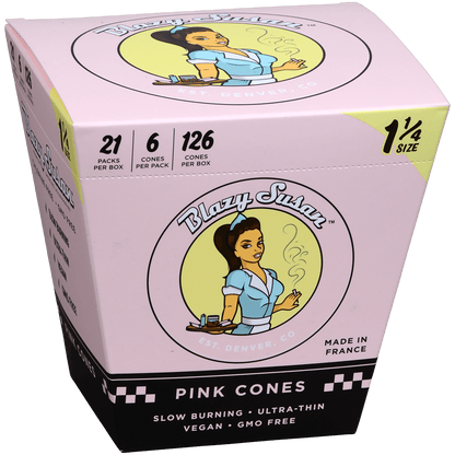 Papers Blazy Susan Pink Cones 1 1/4 21/6 Ct. Display