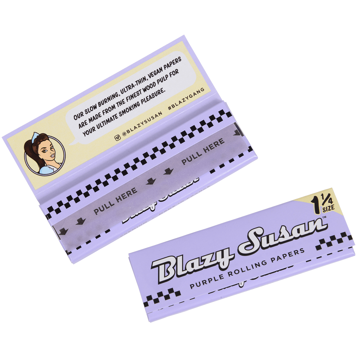Papers Blazy Susan Purple 1 1/4 50/50 Ct. Display