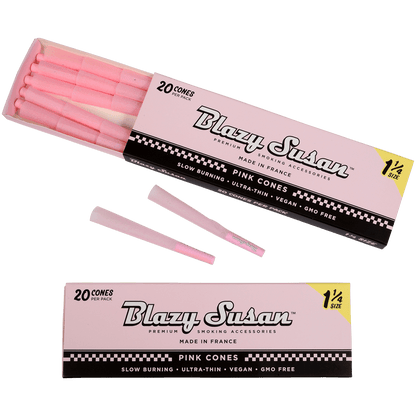 Papers Blazy Susan Pink Cones 1 1/4 12/20 Ct. Display