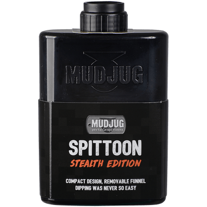 Mudjug Portable Spittoon Stealth Edition Black