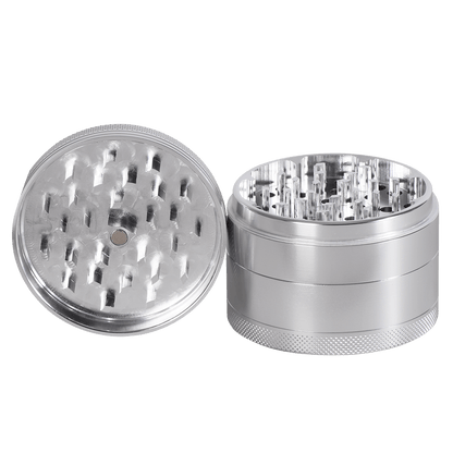Grinder Greenhouse 2.5" Silver Four Piece