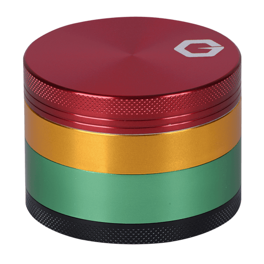 Grinder Greenhouse 2.5" Rasta Four Piece