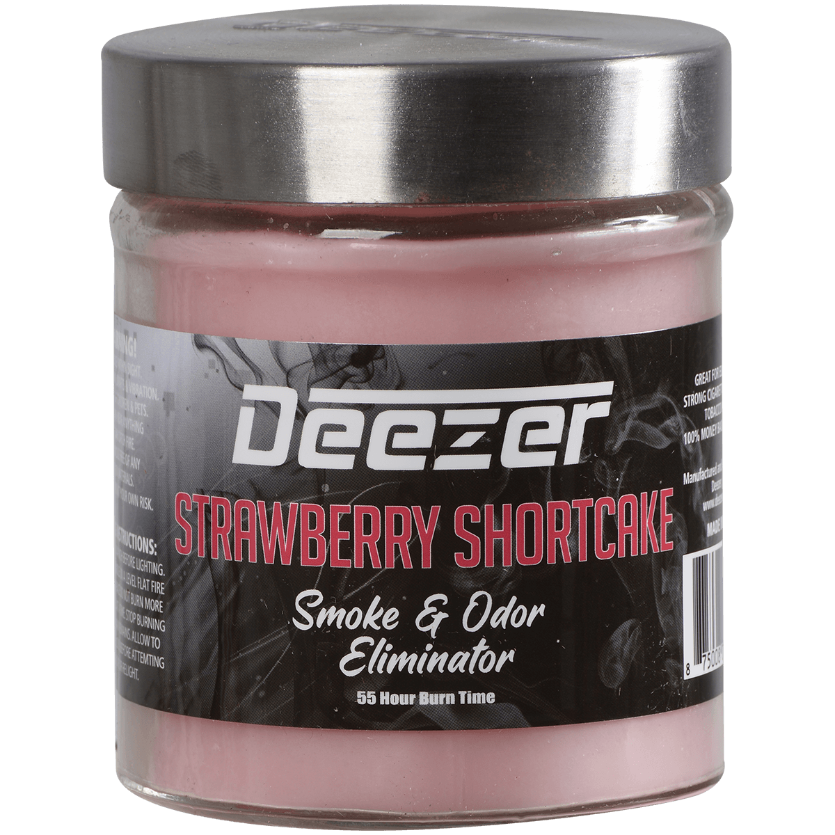 Deezer Smoke & Odor Eliminator Candle Strawberry Shortcake