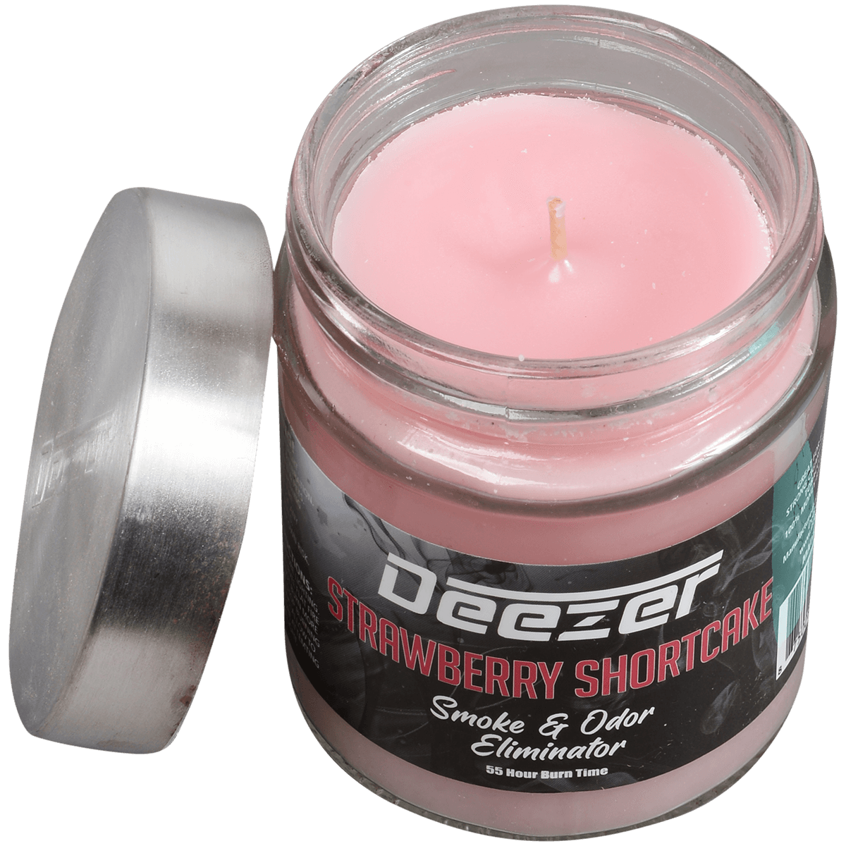 Deezer Smoke & Odor Eliminator Candle Strawberry Shortcake